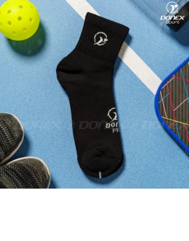 Tất thể thao Donex Gear cổ ngắn S80-01 đen